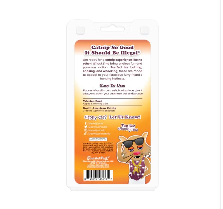 Meowijuana Kalico Kush Compressed Catnip Ball Refills 2pk