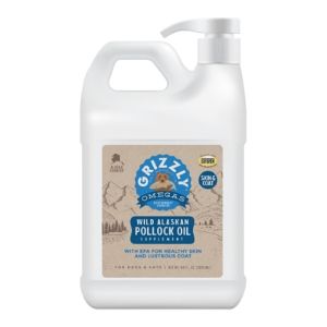 GRIZZLY DOG POLLOCK OIL 64OZ