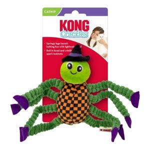 KONG CAT HALLOWEEN CRACKLES SPIDER