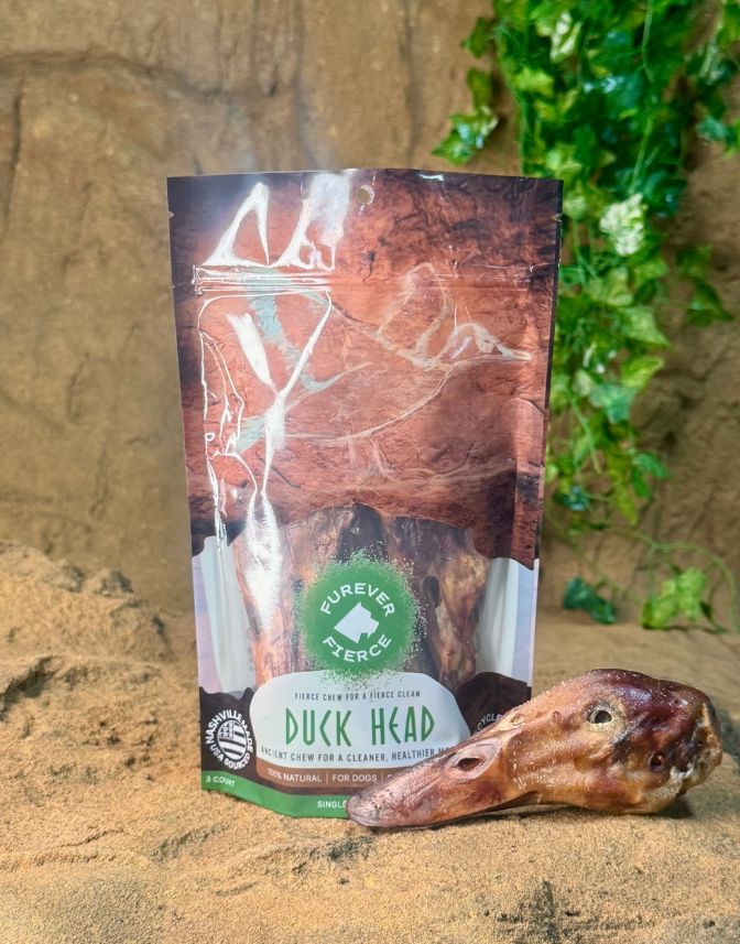 FUREVER DUCK HEAD 3pk