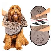 Dog Gone Smart- Dirty Dog Shammy- Gray