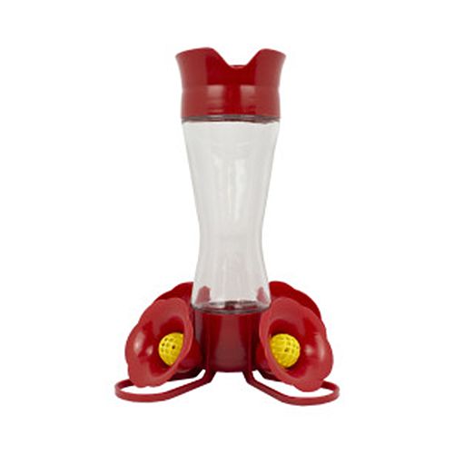 Perky-Pet Pinch Waist Glass Hummingbird Feeder - 8 oz