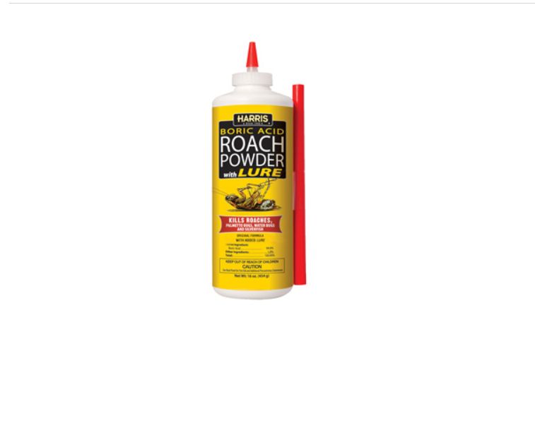 Harris Boric Acid Roach Powder (Dry) - 16 oz