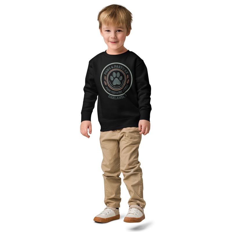 Paws & Pasture Kids crew neck sweatshirt