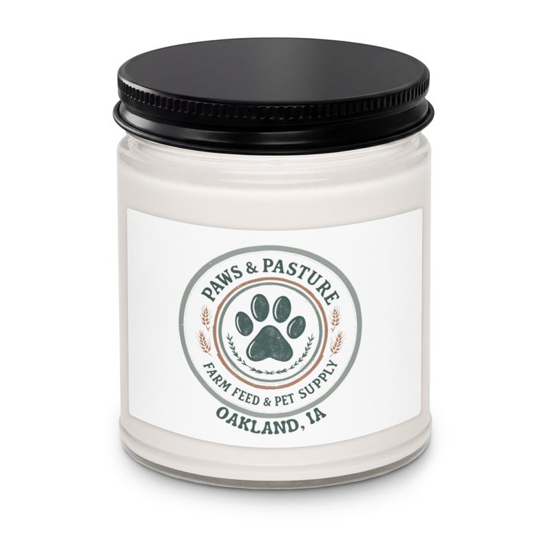 Paws & Pasture Scented soy candle Variety of Scents Paws & Pasture Scented soy candle Variety of Scents