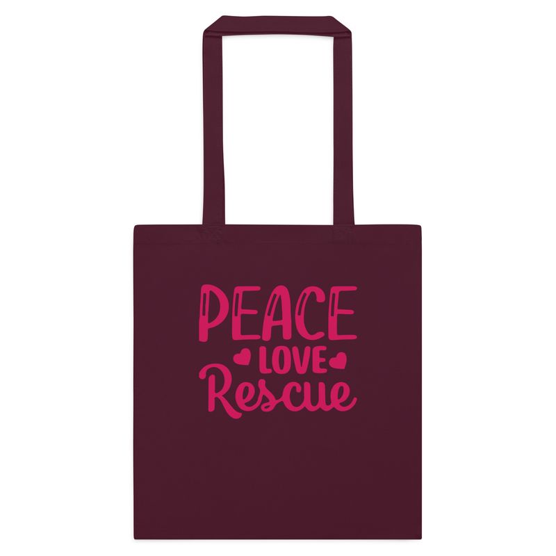 Paws & Pasture Cotton color tote bag