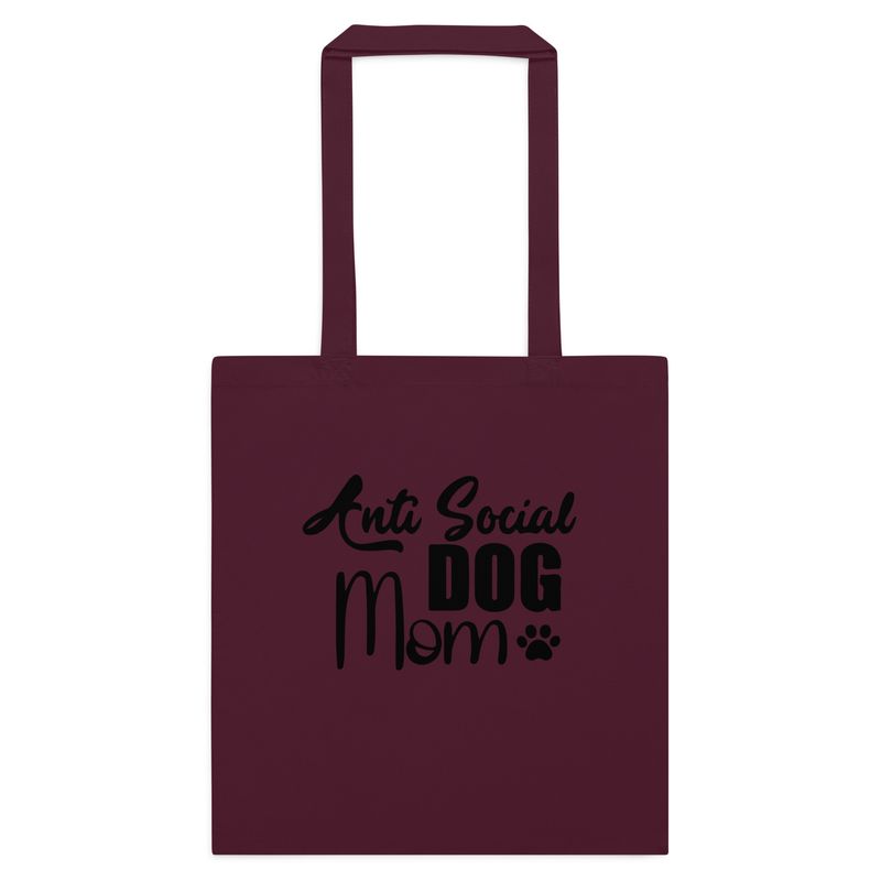 Paws & Pasture Anti-Social Cotton color tote bag