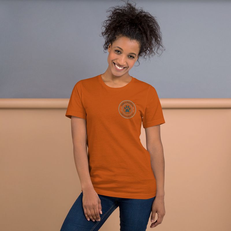 Paws & Pasture Adopt Don't Shop Unisex t-shirt