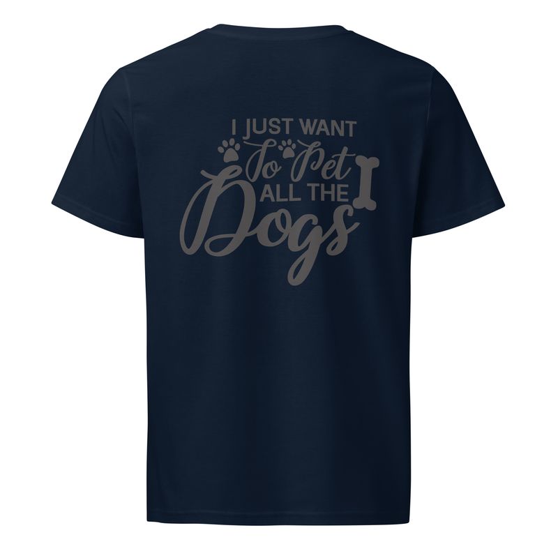Paws & Pasture Pet All the Dogs Unisex organic mid-light t-shirt Paws & Pasture Pet All the Dogs Unisex organic mid-light t-shirt
