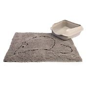 Dog Gone Smart - DGS Pet Products Cat Litter Mat - Smoke Gray