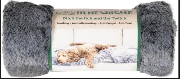Dog Gone Smart Itchy Witchy Essential Oils Blanket Black 40"-50"