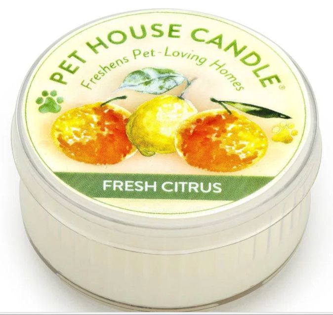 Pet House Mini Candle Fresh Citrus