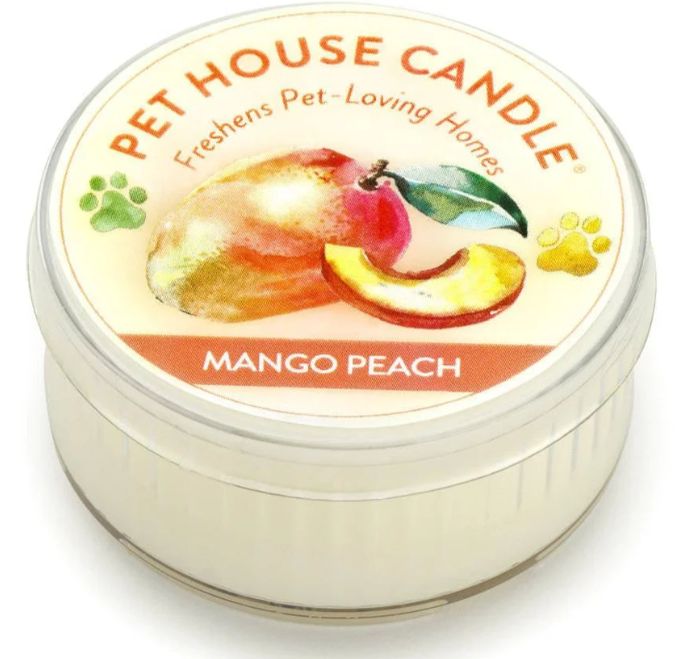 Pet House Mini Candle Mango Peach
