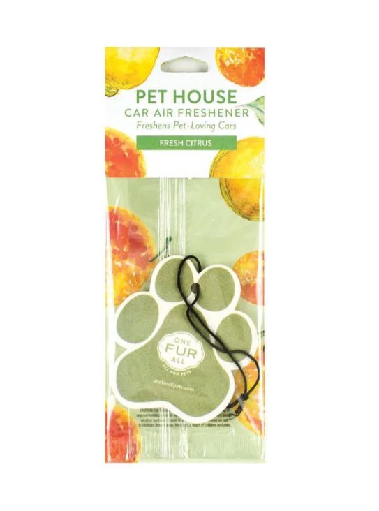 Pet House Car Air Freshener Fresh Citrus