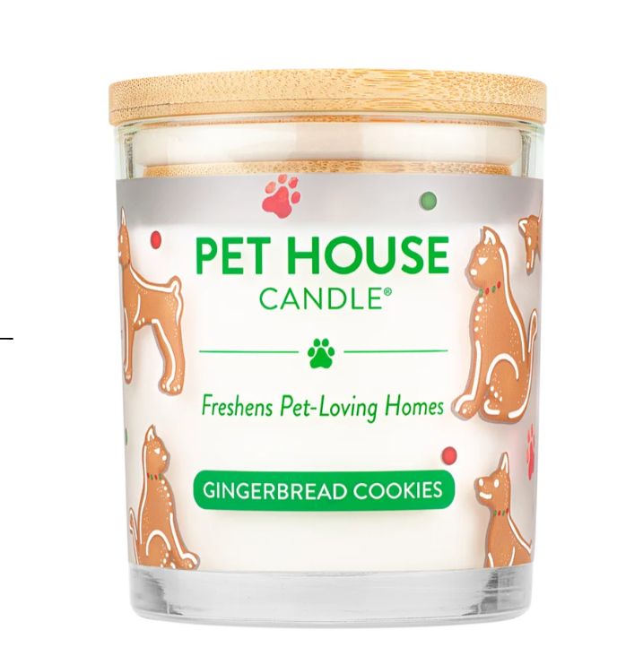 Pet House Large Candle Gingerbread