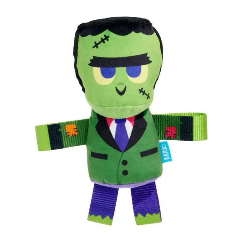 BARK Halloween Frankenstein’s Party Monster Plush Dog Toy
