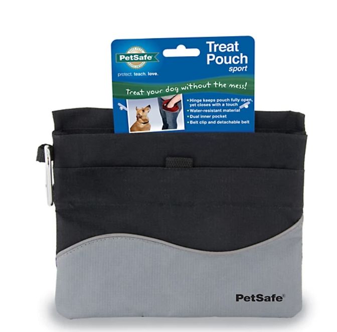 PETSAFE DOG TREAT POUCH SPORT BLACK