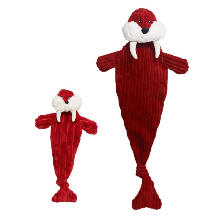 HUGGLE HOUNDS HOLIDAY FLAT WALRUS LARGE