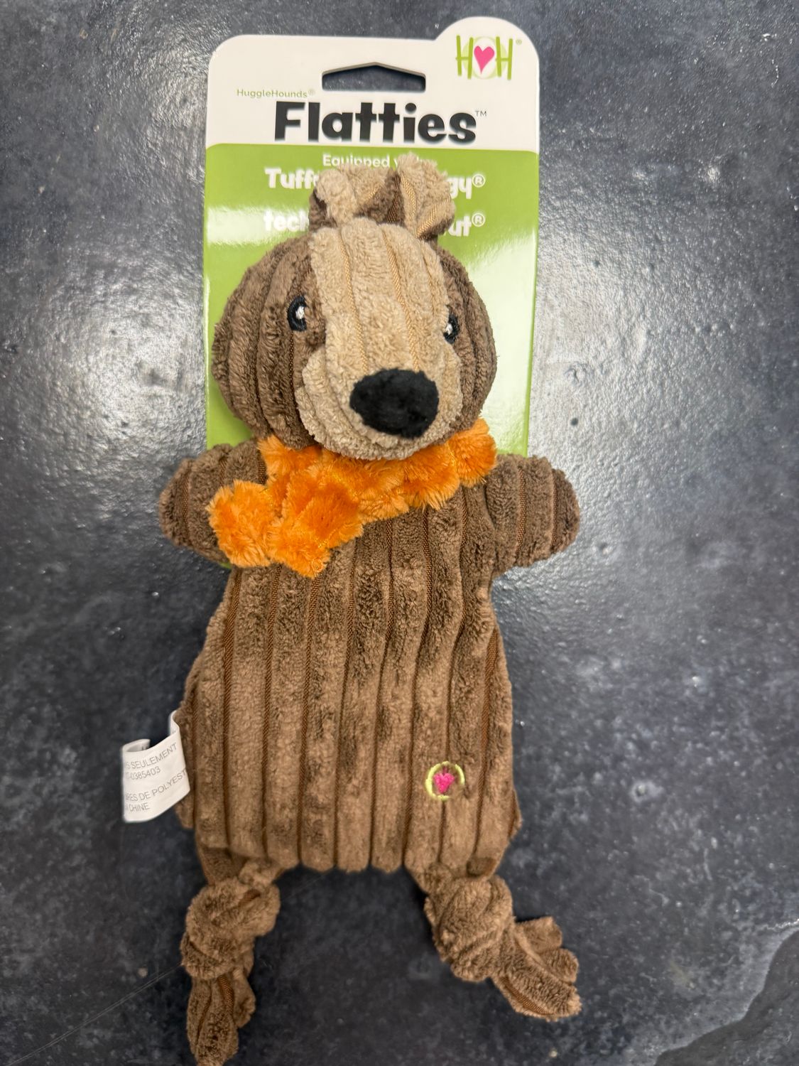 HUGGLE HOUNDS HOLIDAY FLAT SQUIRREL SMALL