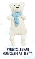 HUGGLE HOUNDS HOLIDAY FLAT BEAR SMALL