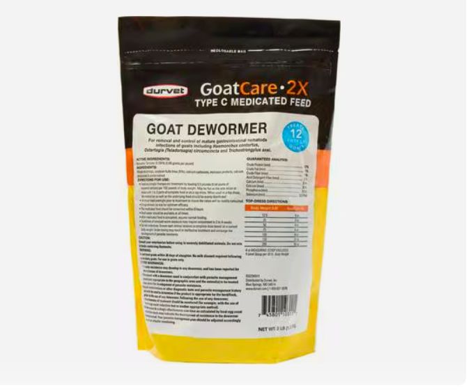 Goat Care 2X Dewormer, 3lb