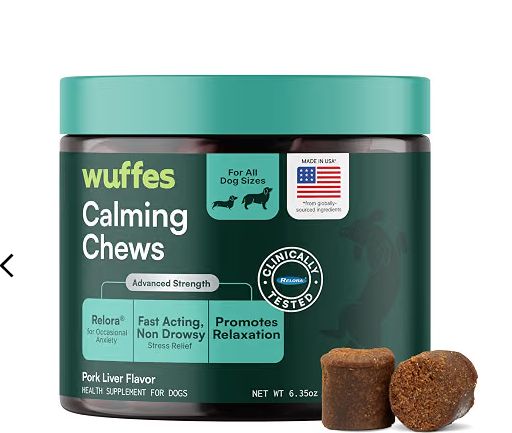 Wuffles Dog Advanced Calming Chew 50ct