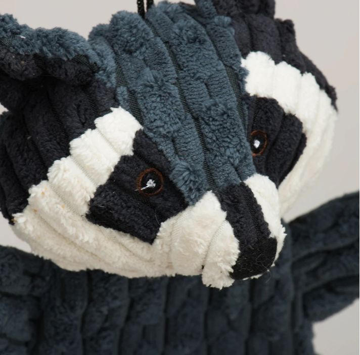 Hugglehounds Huggleflatties Reggie Raccoon-14" Dog Toy
