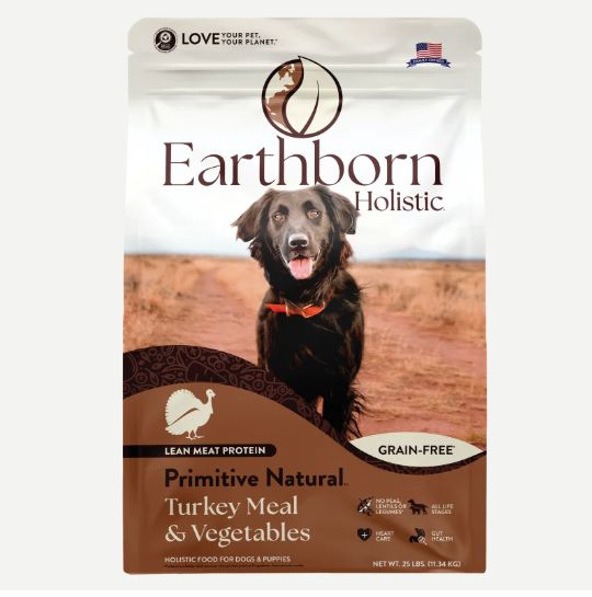 4# Earthborn GF Primitive Natural Turkey &amp; Veggies