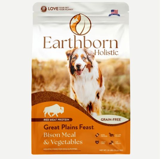 4# Earthborn GF Great Plains Feast Bison &amp; Veggies
