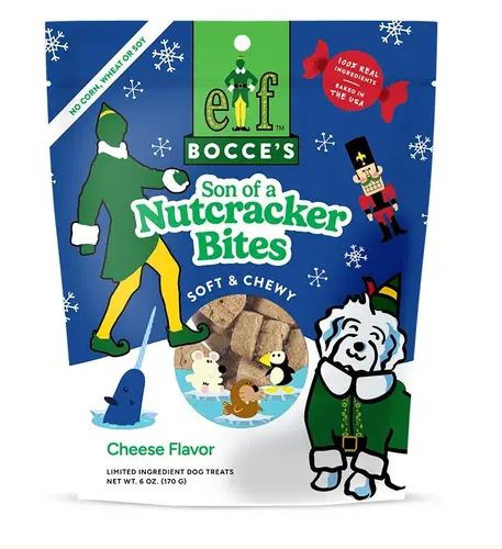 Bocce's ELF Son of Nutcracker Dog Treats