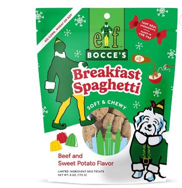 Bocce's ELF Breakfast Spaghetti Dog Treats