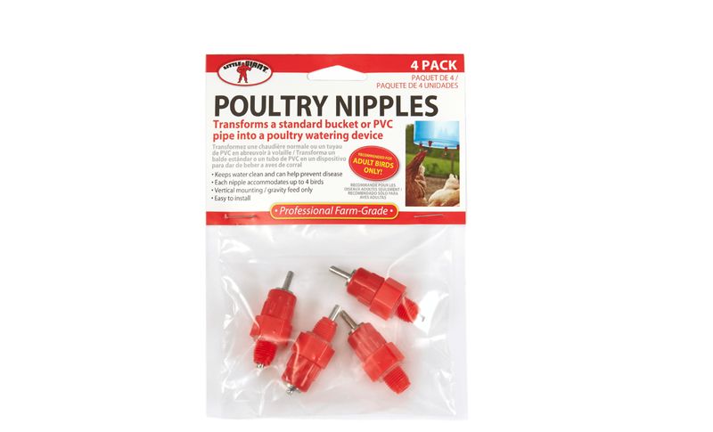 Miller Poultry Replacement Nipples 4pk