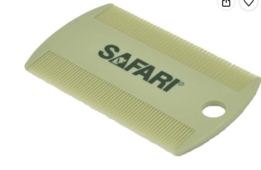 Safari Double Sided Flea Comb