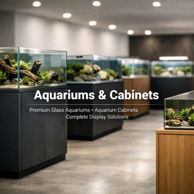 1. Aquariums & Cabinets