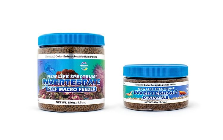New Life Spectrum - Invertebrate, Pellet Size: Crustacean - 0.5mm-0.75mm, Size: 60g