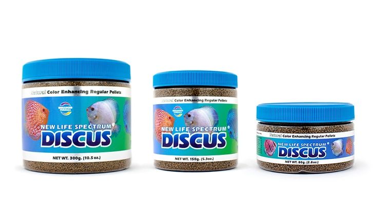 New Life Spectrum - Discus Formula, Pellet Size: Regular - 1mm-1.5mm, Size: 80g