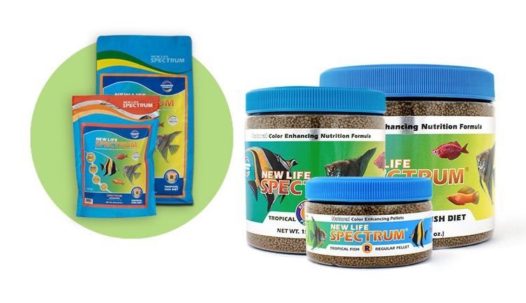 New Life Spectrum - All Purpose, Pellet Size: Regular - 1mm-1.5mm, Size: 80g