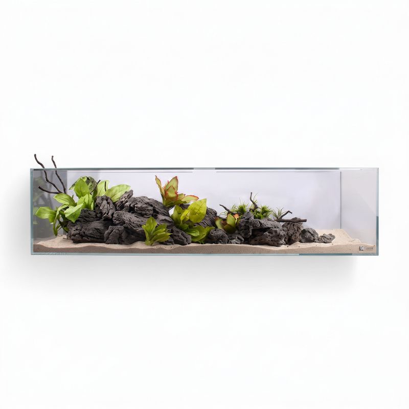 Aqua One - OptiClear Low Profile Aquarium | 60x24.5x26cm | 33L