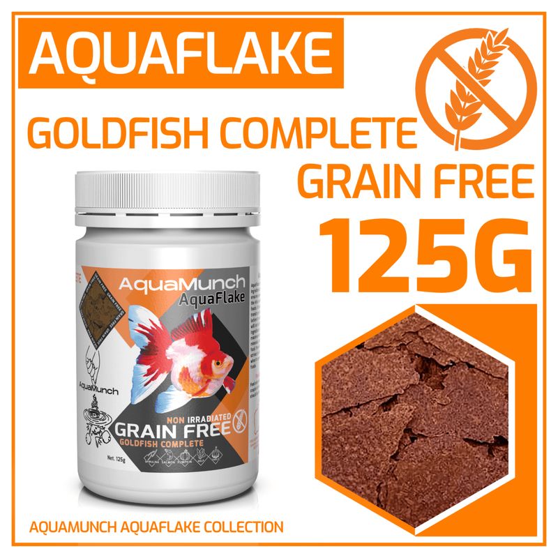 AquaMunch - AquaFlake Goldfish Complete Flake