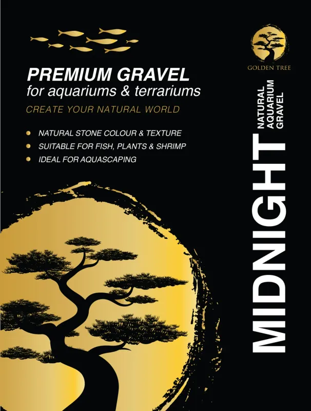 Golden Tree - Midnight Gravel 0.5-1mm