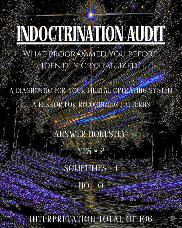 INDOCTRINATION AUDIT