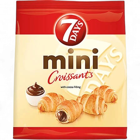 185 G CROISSANT CACAO MINI 7 DAYS