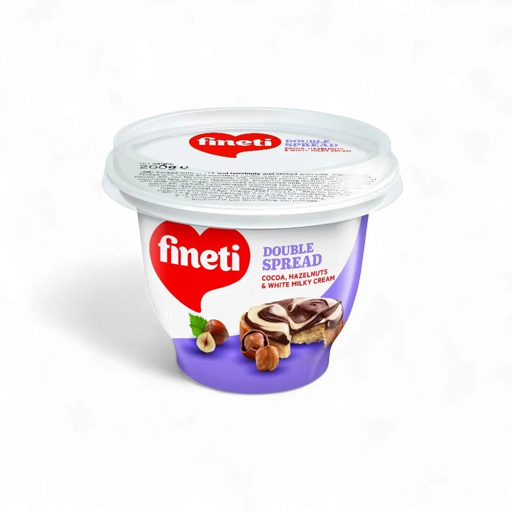 200 G CREMA CACAO-ALUNE DE PADURE-DE LAPTE BICOLOR FINETI
