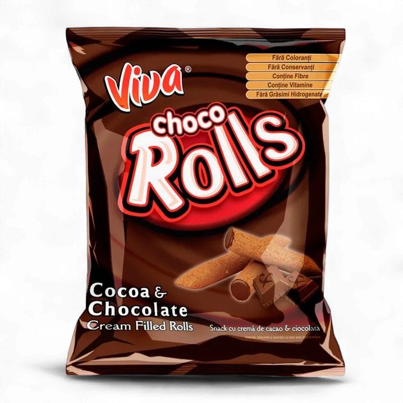 100 G CHOCO ROLLS VIVA