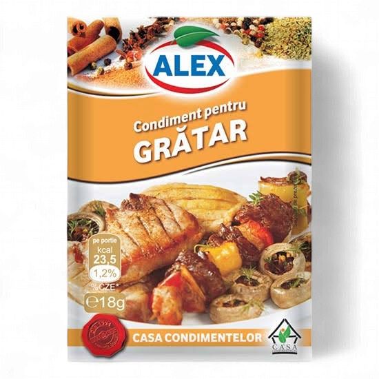 18 G CONDIMENT PENTRU GRATAR ALEX