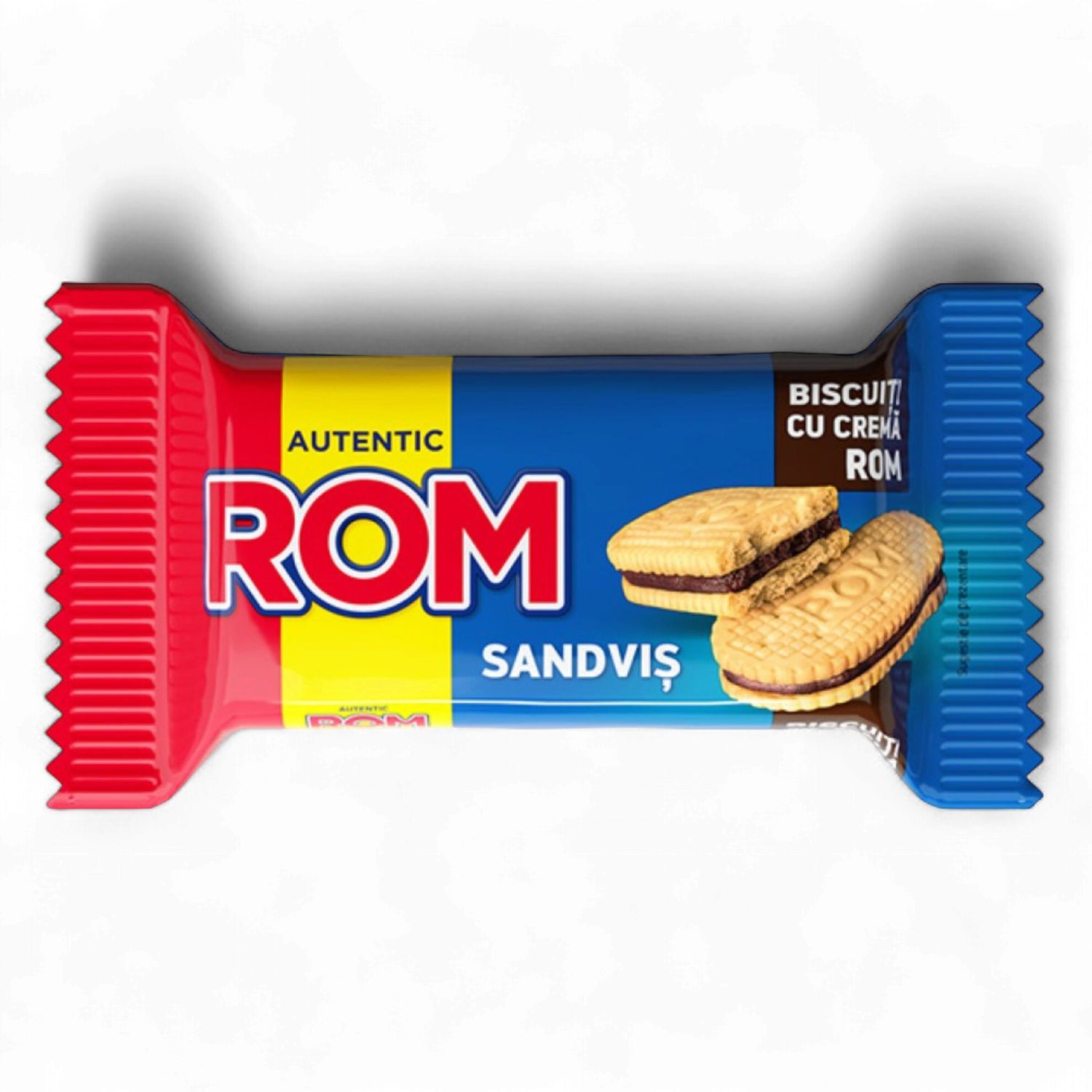 36 G BISCUITI SANDWICH ROM SI VANILIE DUBLU ROM