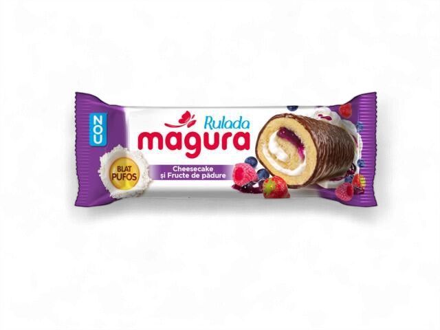 35 G RULADA CHEESECAKE FRUCTE DE PADURE MAGURA