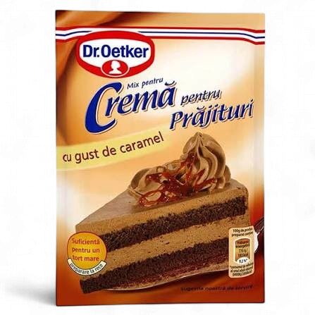 55 G CREMA PENTRU PRAJITURI CARAMEL DR.OETKER
