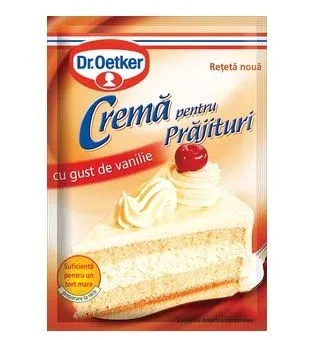 50 G CREMA PENTRU PRAJITURI VANILIE DR.OETKER