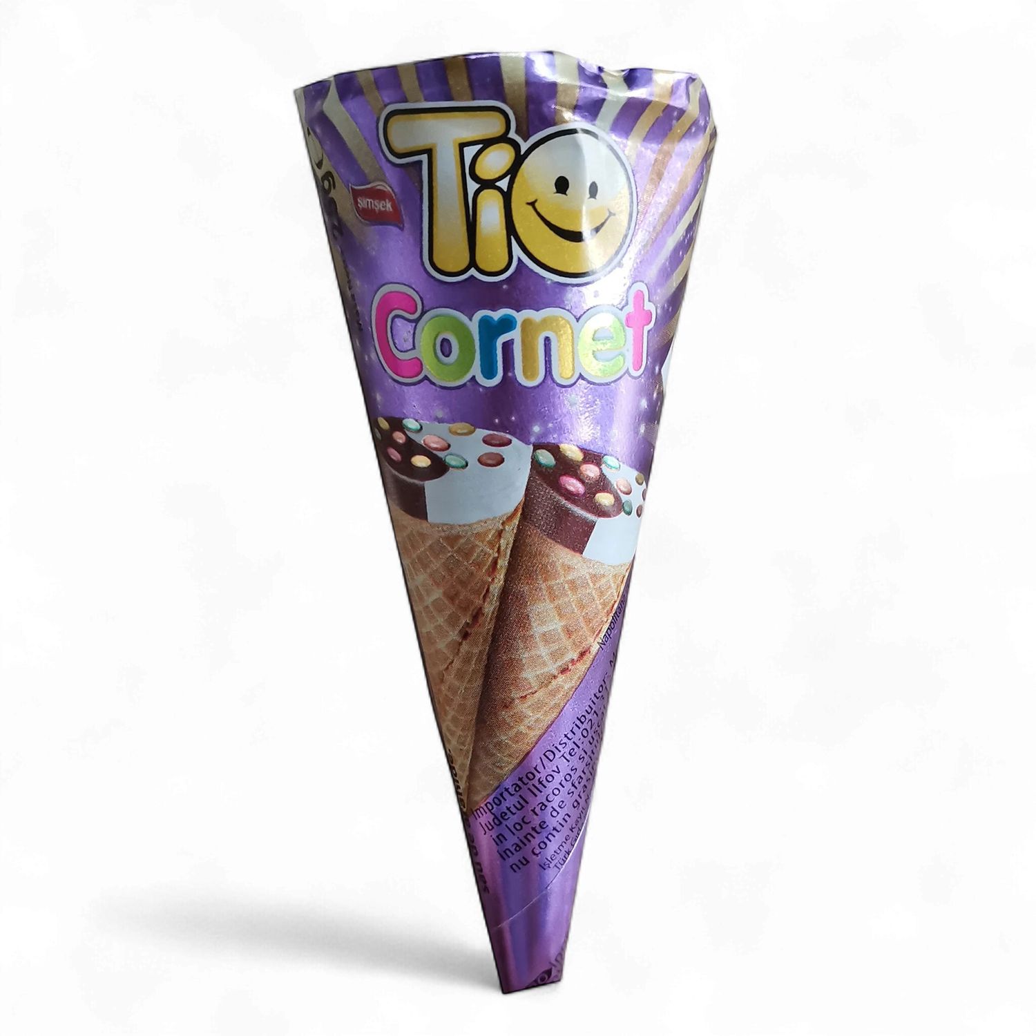 25 G CORNET CU CREMA DE ALUNE SI VANILIE TIO